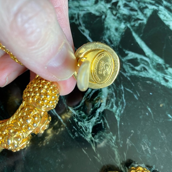 Christian Lacroix Door Knocker Earrings - Picture 7 of 8